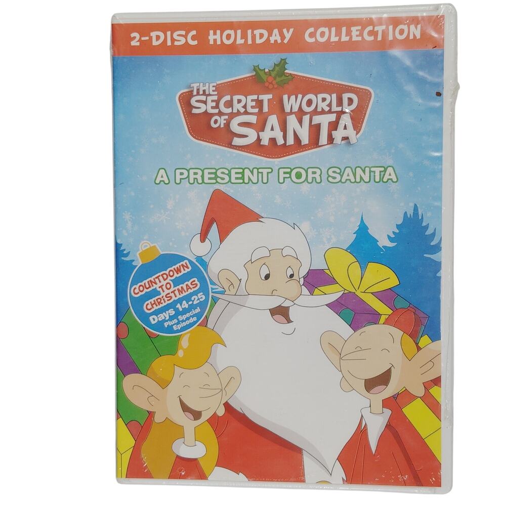 Secret World of Santa Claus: A Present for Santa (DVD, 2013) Animated 2-Disc Set
